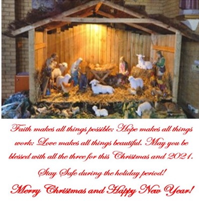 The NATIVITY of the LORD (CHRISTMAS)-25 December 2021